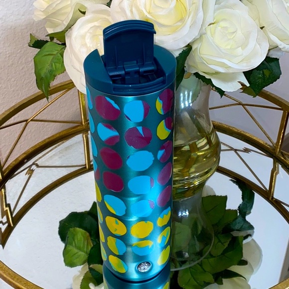 Starbucks Spring Blue Dot Stainless Steel Tumbler